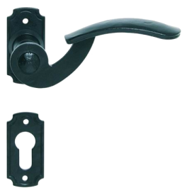 Türgriff LIENBACHER TILLY - R 310/358 - Schmiedeeisen schwarz
