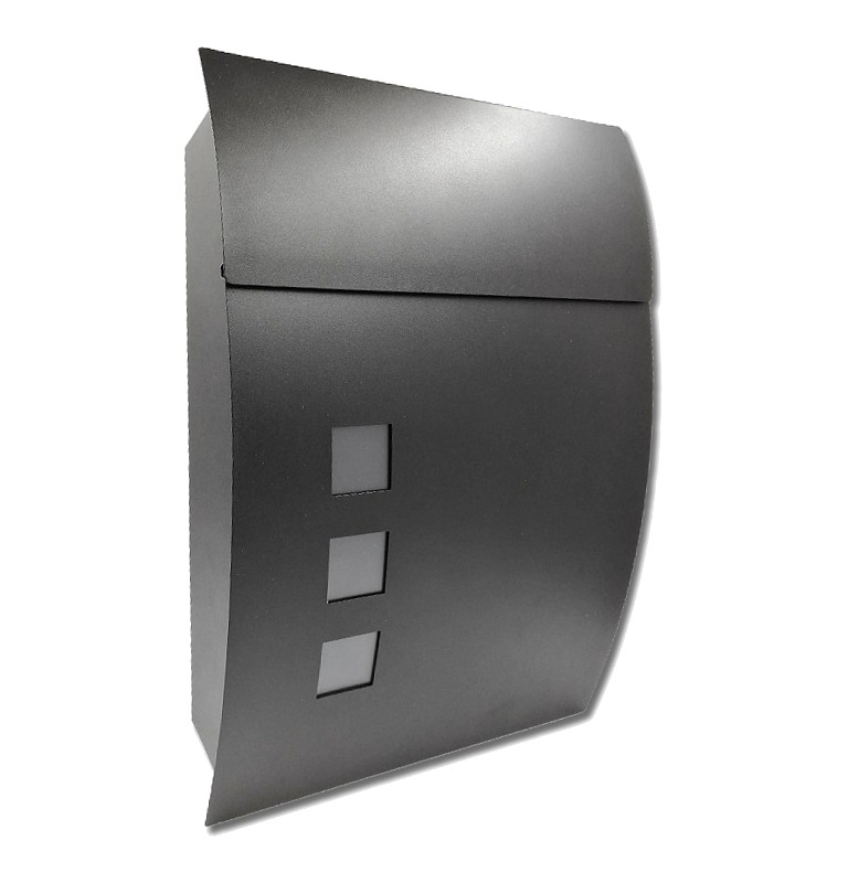 Mailbox X-FEST DUSTIN - Black Mailbox X-FEST DUSTIN - Black