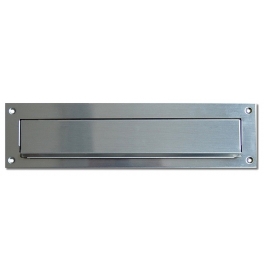 Mail slot X-FEST 040520 - Brushed stainless steel