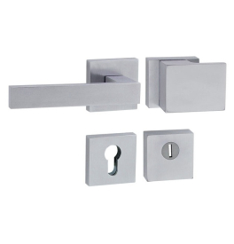 Bezpečnostní klika TUPAI CUBO/SQUARE - HR 3230/2275 - Chrom broušený