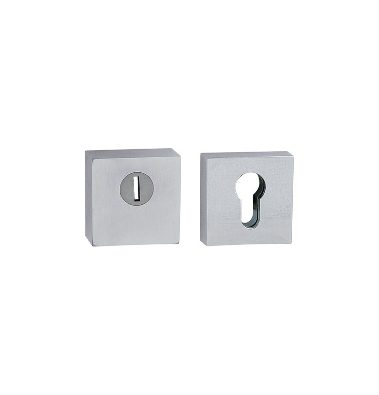 Sicherheitsrosette TUPAI CUBO - HR 3231 - Chrom geschliffen Sicherheitsrosette TUPAI CUBO - HR 3231 - Chrom geschliffen