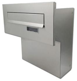 Postaláda oszlopba építhető X-FEST JAKUB 4 inox
