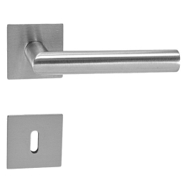 Handle Griffwerk LUCIA PIATA S QUATTRO - HR - BN - Brushed stainless steel