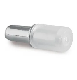Glass shelf support