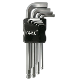 Zestaw kluczy imbusowych H1,5 - 10 (9 szt)