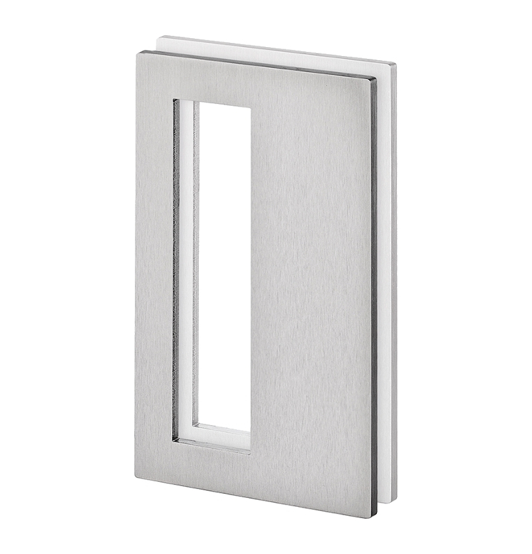Griffmulde für Glasschiebetür JNF IN.16.560.A - Geschliffen edelstahl Griffmulde für Glasschiebetür JNF IN.16.560.A - Geschliffen edelstahl