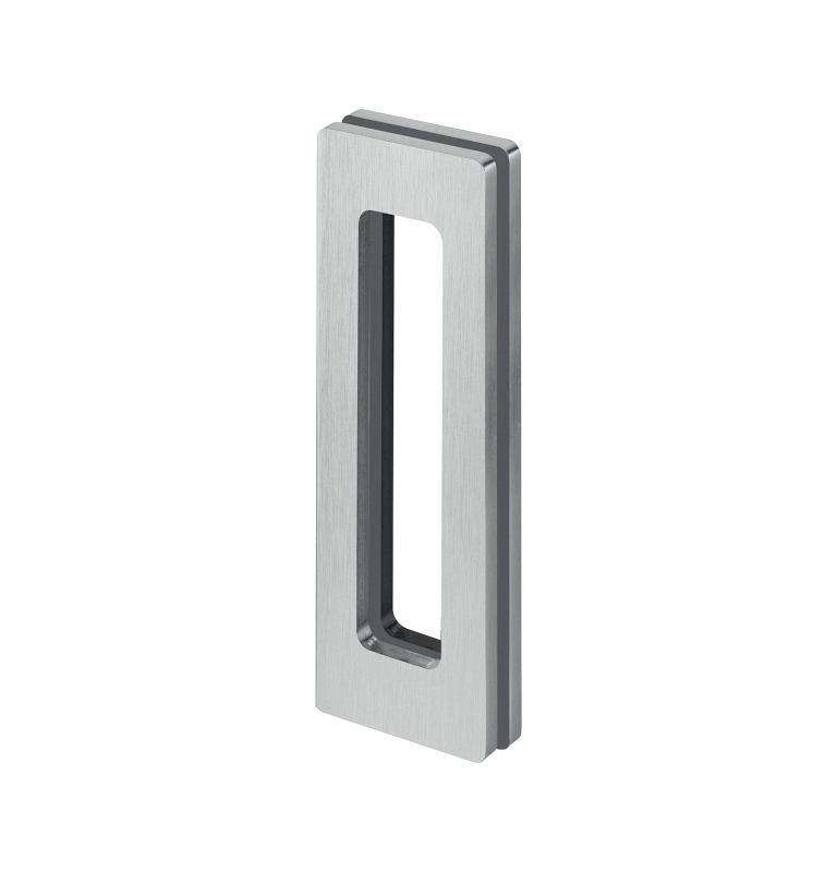 Griffmulde für Glasschiebetür JNF IN.16.530 - Geschliffen edelstahl Griffmulde für Glasschiebetür JNF IN.16.530 - Geschliffen edelstahl