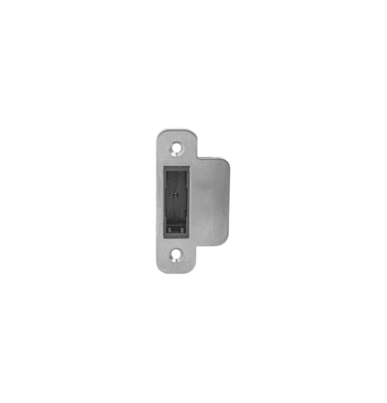 Counterplate for lock UNIQUE R8 - Brushed stainless steel