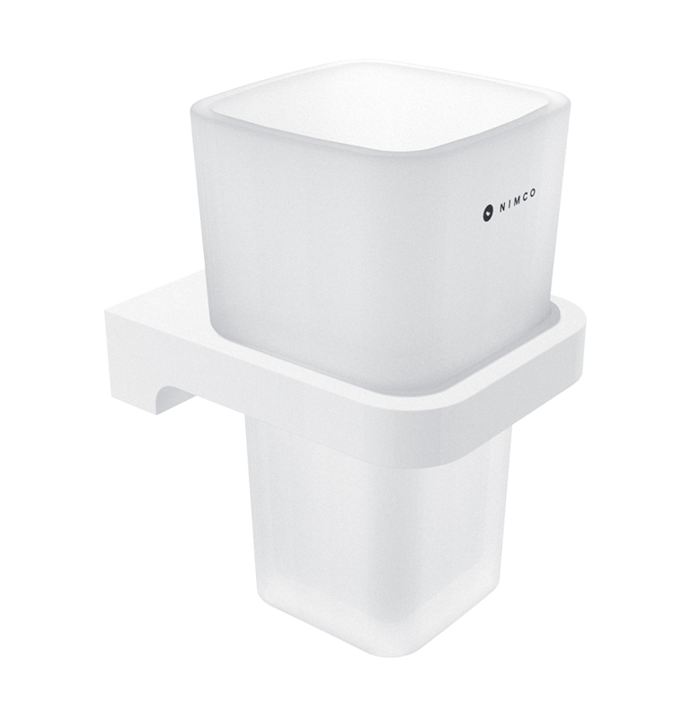 Zahnputzbecher NIMCO MAYA WHITE MAB 29058H-05 Zahnputzbecher NIMCO MAYA WHITE MAB 29058H-05