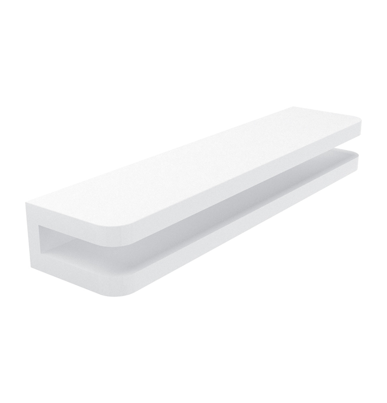 Üvegpolc tartó NIMCO MAYA WHITE MAB 29091BS-05 Üvegpolc tartó NIMCO MAYA WHITE MAB 29091BS-05