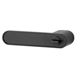 Door handle APRILE GUAVA - RT WC - BS - Black matt