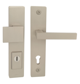 Klamka bezpieczeństwa FORTE 3214 / SQUARE 2275 Klamka bezpieczeństwa TUPAI FORTE 3214 / SQUARE 2275 - Nikiel matowy