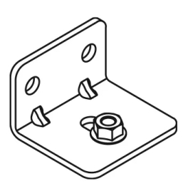 Bracket for mounting rail on the wall SILENT Bracket for mounting rail on the wall SILENT