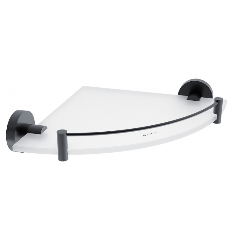 Glas-Eckregal und Zaun NIMCO UNIX BLACK Glas-Eckregal und Zaun NIMCO UNIX BLACK