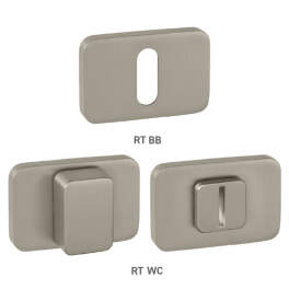 Rozetta MPK - PERFECTA - RT - Nikkel mat