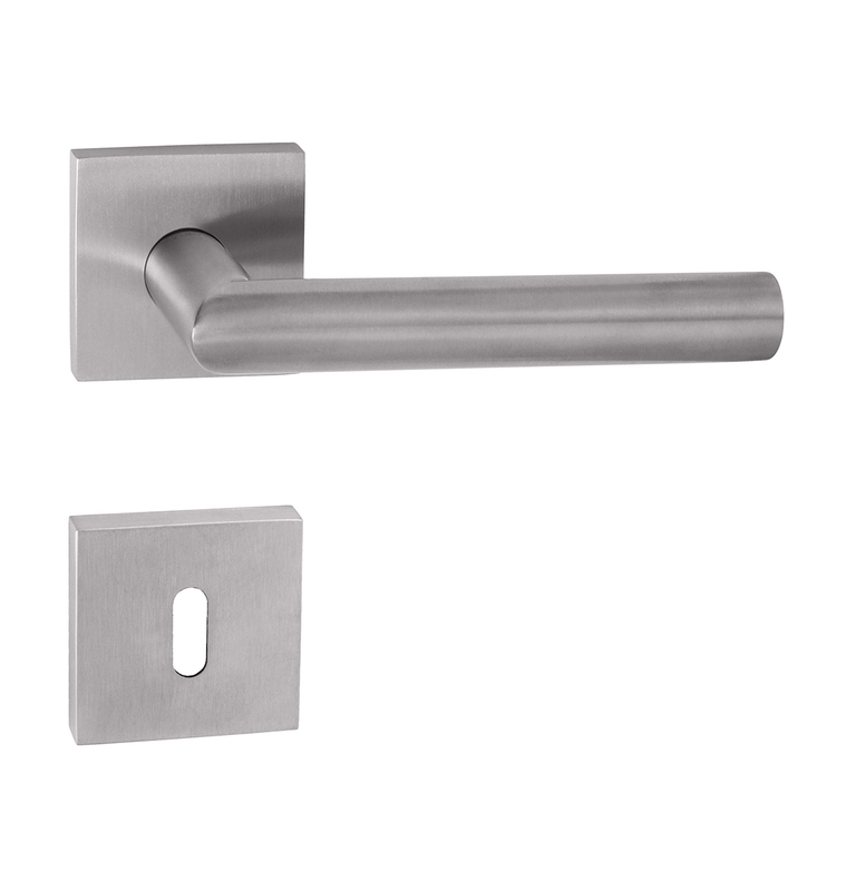 Door handle TUPAI FAVORIT - HR 2002Q - Brushed stainless steel Door handle TUPAI FAVORIT - HR 2002Q - Brushed stainless steel