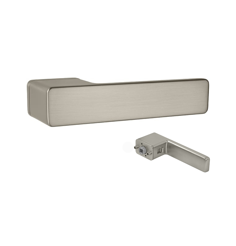 Door handle MPK PERFECTA SWITCH LOCK - RT - Nickel matt Door handle MPK PERFECTA SWITCH LOCK - RT - Nickel matt