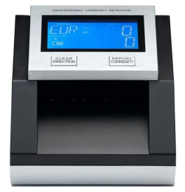 Tester a počítač bankovek Cashtech 690 EURO+USD+GBP