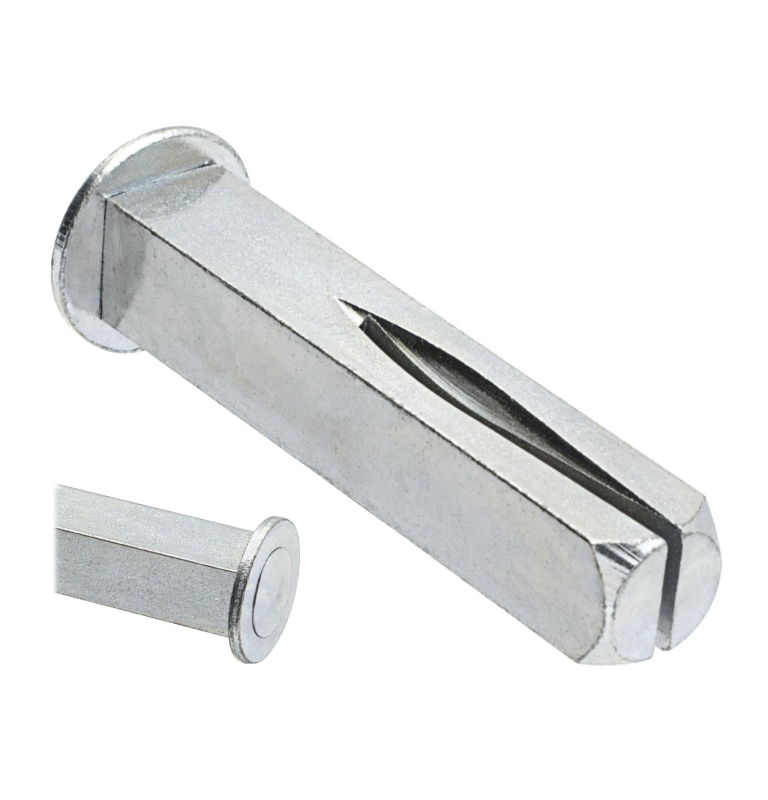 Türgriffspindel für einseitige Drückermontage 8 x 8 mm Türgriffspindel für einseitige Drückermontage 8 x 8 mm